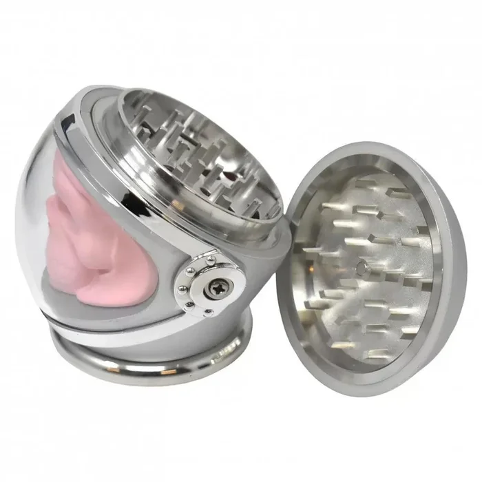 65mm Crushers Helmeted Hero Skull Herb Grinder