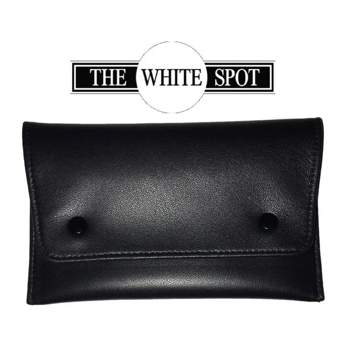 Alfred Dunhill – White Spot – Black Leather Tobacco Pouch (PA2001)