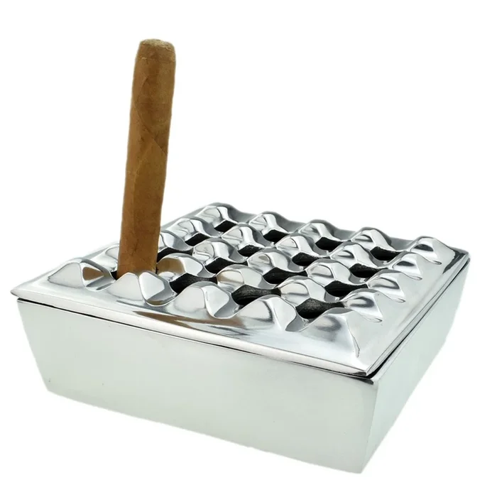 Aluminium Cigar Ashtray – 16 Hole