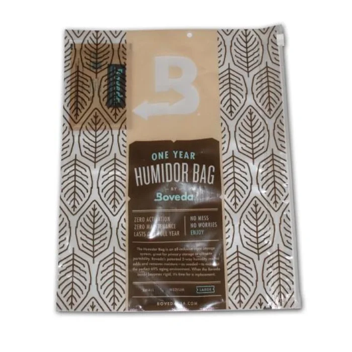 Boveda – 1 Year Humidor Bag 69% – Large Bag – 60 – 80 Capacity