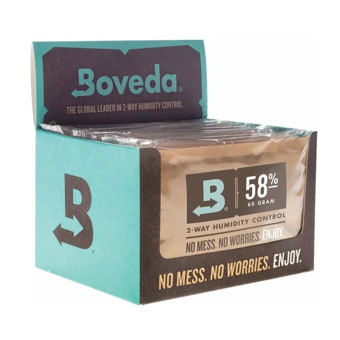 Boveda – 58% RH Humidity Control – 67g – Full Box of 12