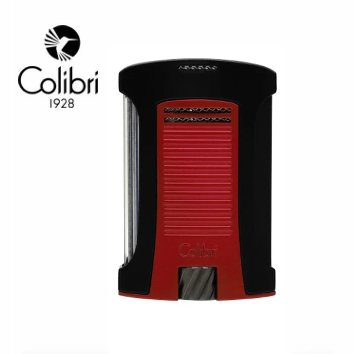 Colibri – Daytona – Black & Red – Single Jet Flame