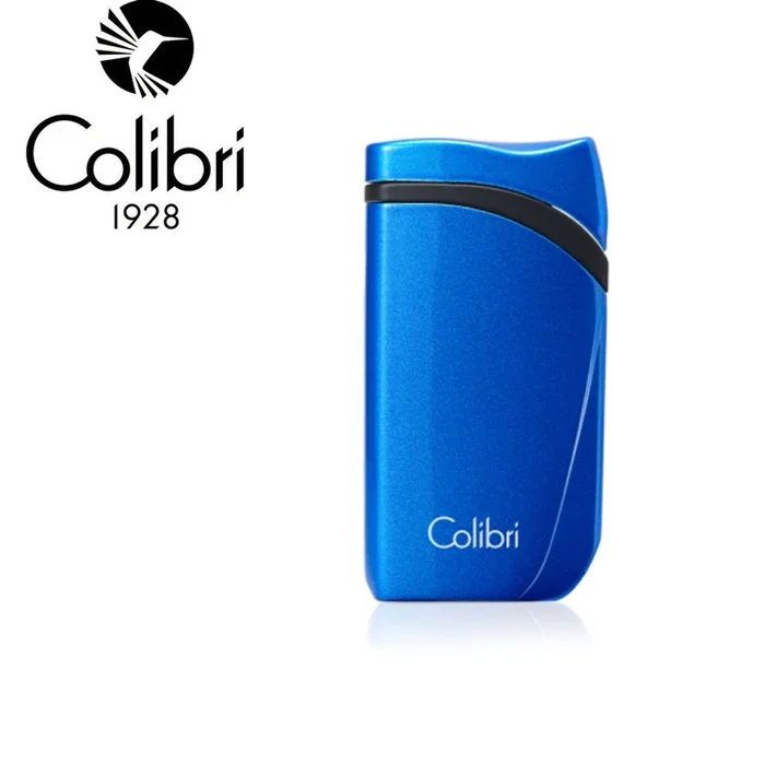 Colibri – Falcon Angled Single Jet Lighter – Metallic Blue