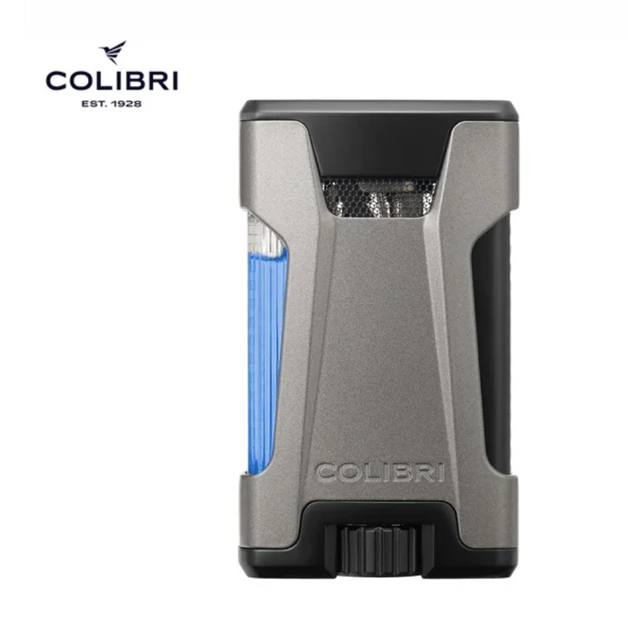 Colibri – Rebel – Double Jet Flame Lighter – Gunmetal