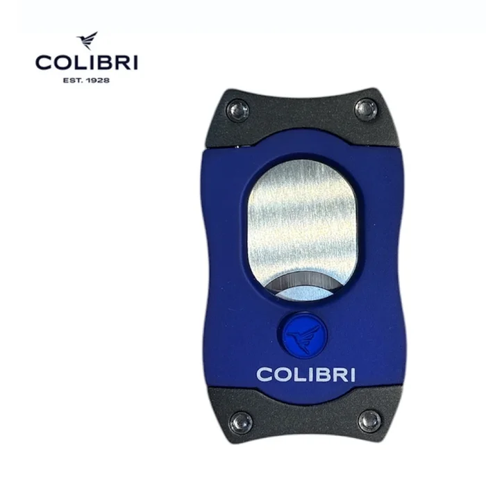 Colibri – S Cutter easy Cut – Black & Blue – Cigar Cutter