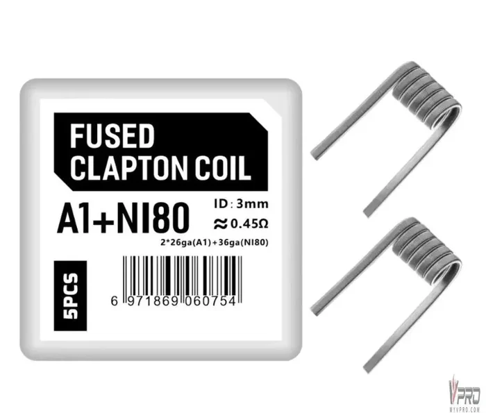 Damn Vape Fused Clapton Pre-built Coil