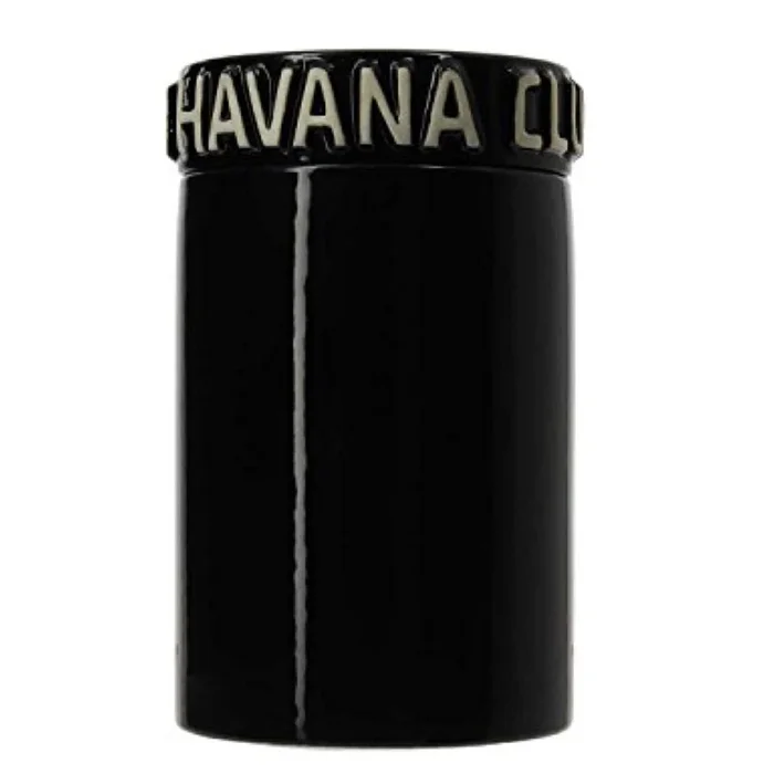 Havana Club – Tinaja Cigar Humidor – Black