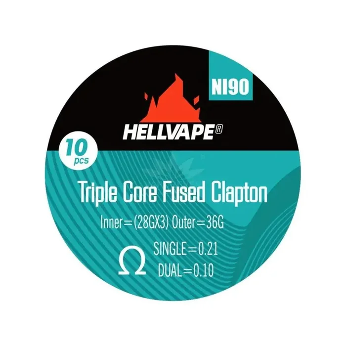 Hellvape Pre-Built Clapton Coils (10 pack)