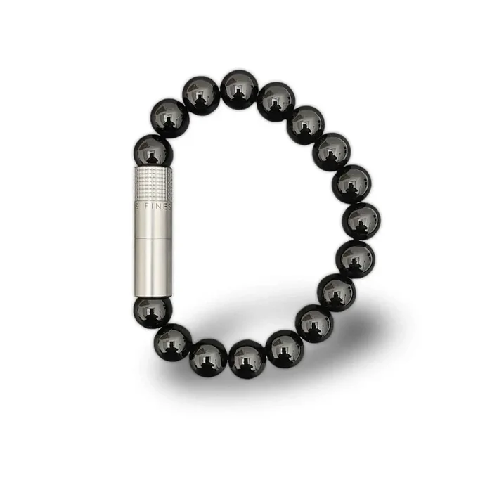 Les Fines Lames – Punch Bracelet – Black Onyx 10mm