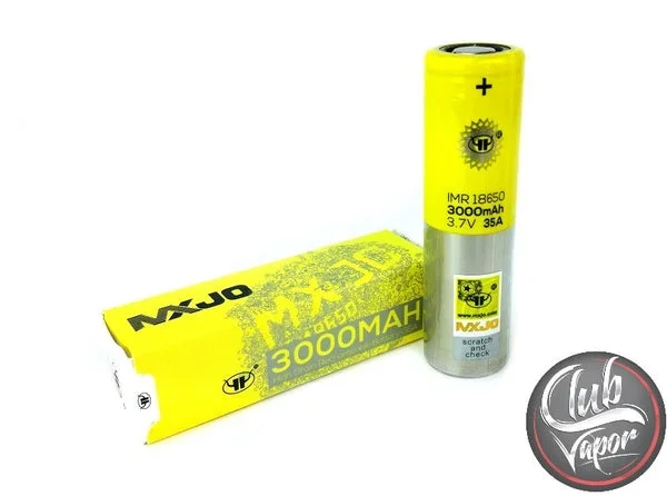 MXJO 18650 3000mAh 35A Flat Top Battery