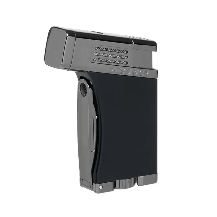 Palio Pro – Scorpius – Single Jet lighter with a 7.5mm Cigar Puncher – Black