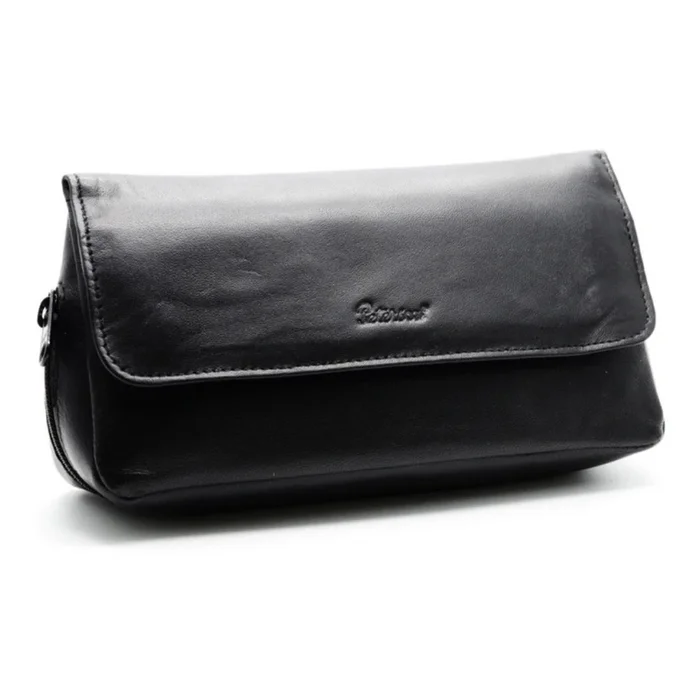 Peterson – Black 2 Pipe Combination Pouch (137)