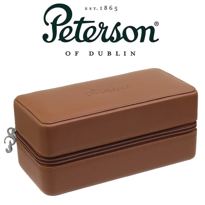 Peterson – Grafton – Brown Hardshell case with Pipe Bag