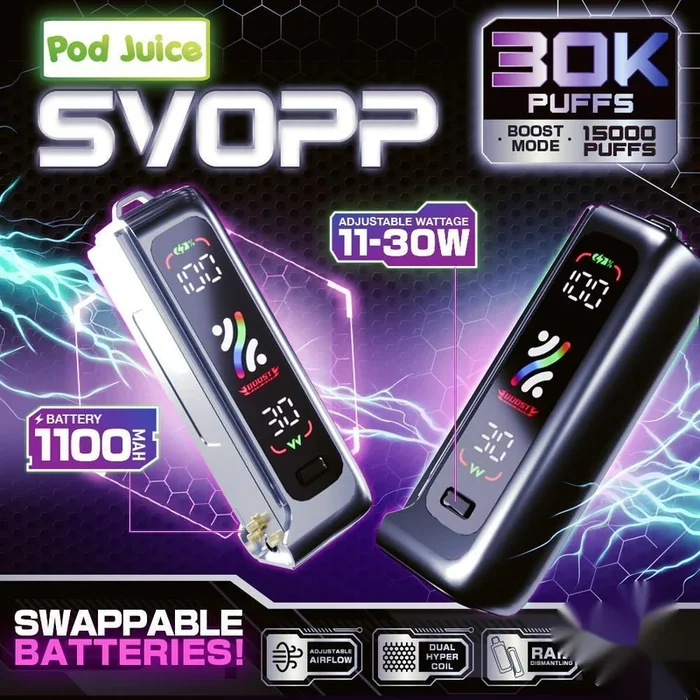 Pod Juice x SVOPP 1100mAh Battery