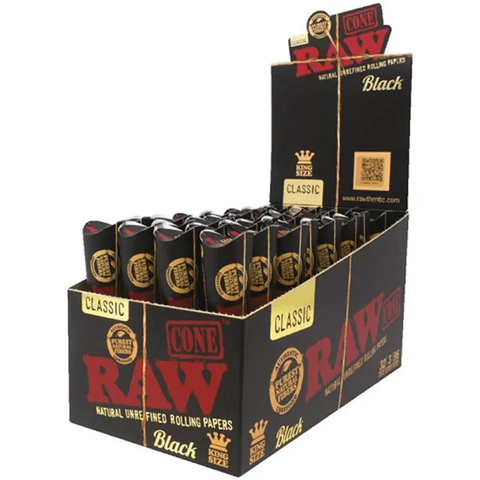 RAW Cone Rolling Papers – King Size