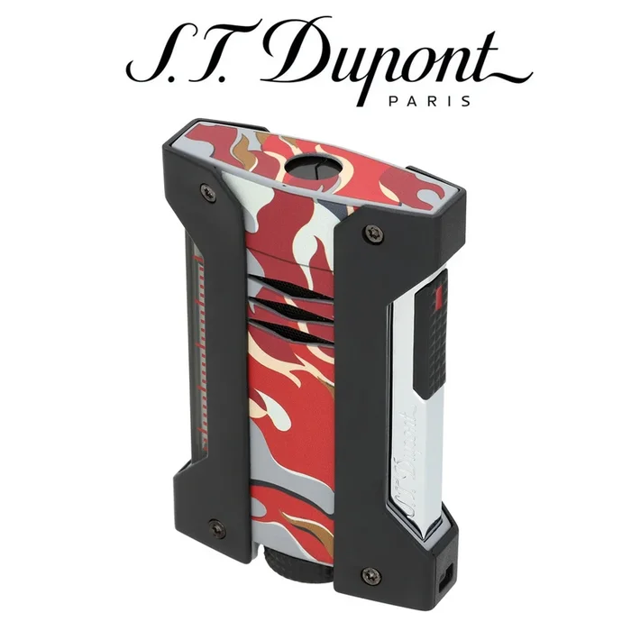 S.T. Dupont – Defi Extreme – Camo Red – Torch Lighter