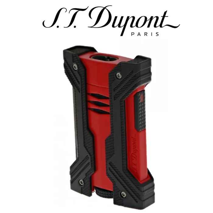 S.T. Dupont – Defi XXtreme – Black & Red – Double Jet Torch Lighter