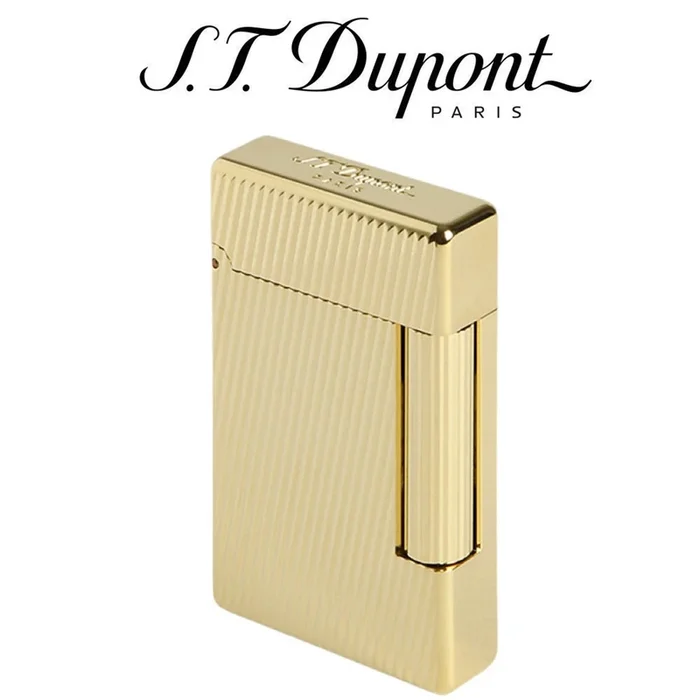 S.T. Dupont -Initial – Golden Diagonal – Soft Flame Lighter