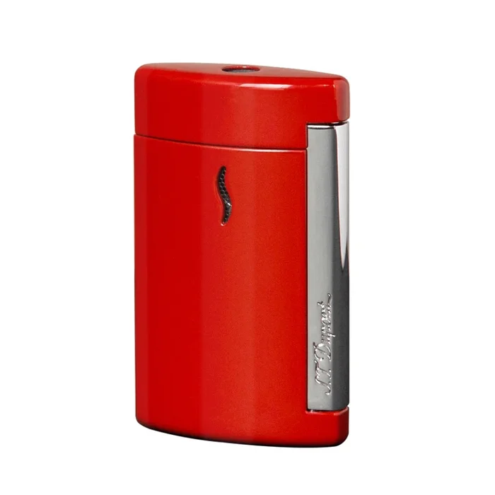 S.T. Dupont Minijet – Chrome & Red – Lighter