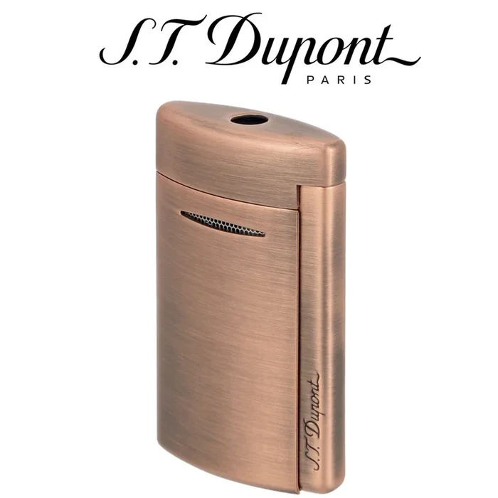S.T. Dupont – MiniJet – Single Jet Torch Lighter – Brushed Copper Sale