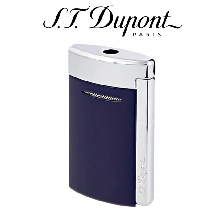 S.T. Dupont – MiniJet – Single Jet Torch Lighter – Navy Blue