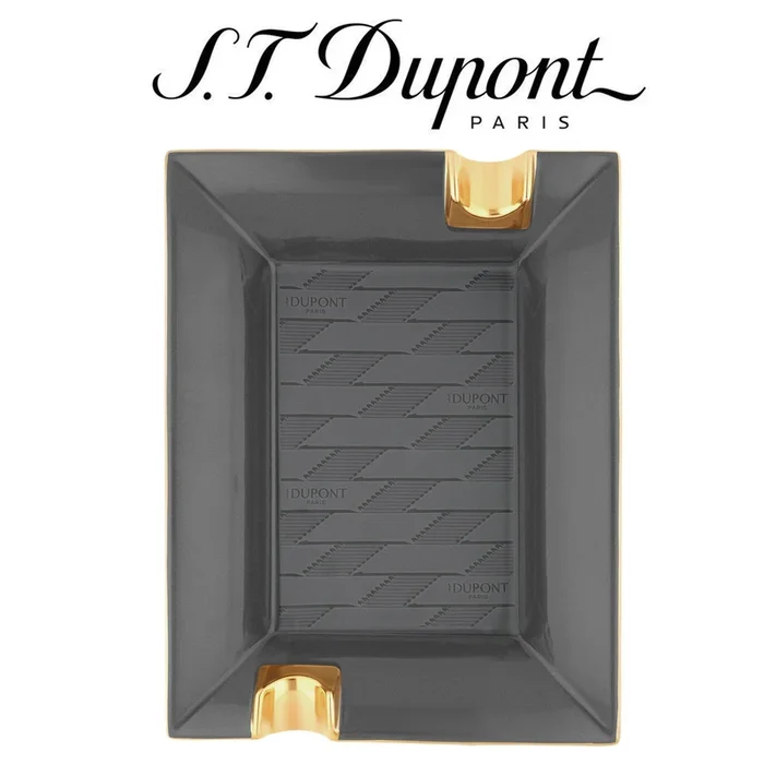 S.T. Dupont – Monogram 1872 – Cigar Ashtray – Black