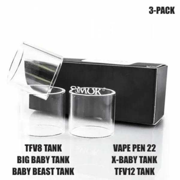 Smok TFV12 Replacement Glass 3 Pack