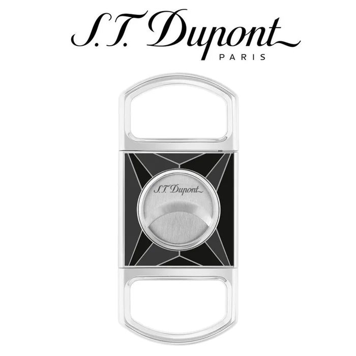ST Dupont – Fire X – Cigar Cutter – Black &Chrome