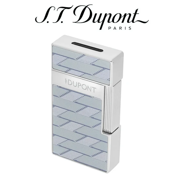 ST Dupont – Monogram 1872 – Biggy – Flat Flame Turbo Jet Lighter – Grey