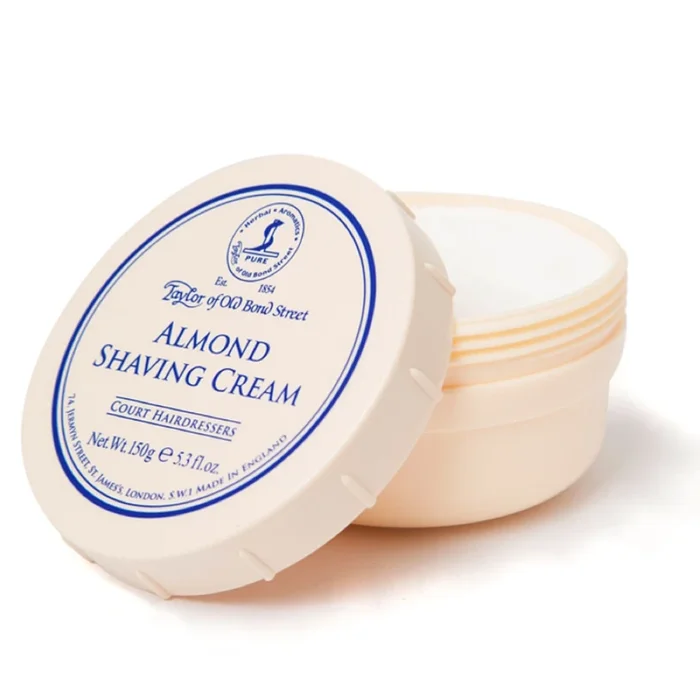 Taylor of Old Bond Street – Almond Shaving Cream Tub – 150g