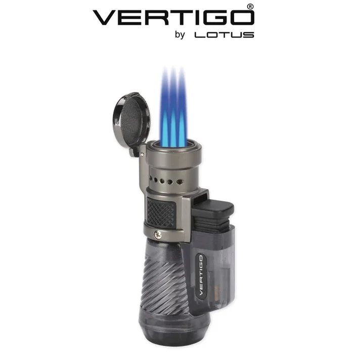 Vertigo – Cyclone – Triple Jet Lighter – Charcoal