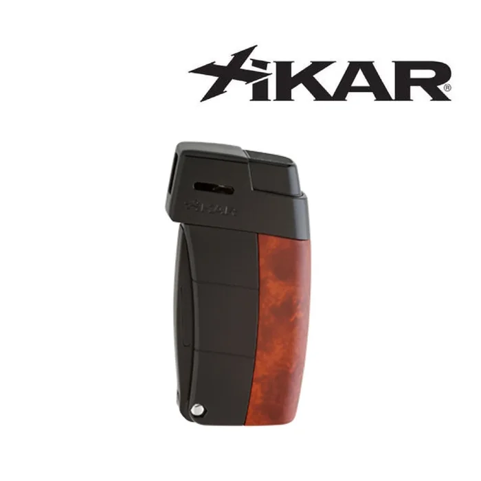 Xikar – Resource II Pipe Lighter – Burl & Black