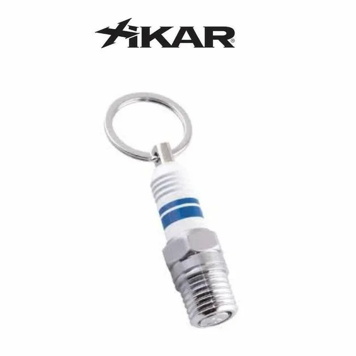 Xikar – Spark Plug Cigar Punch Puncher – White & Blue 11mm
