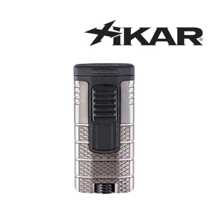 Xikar – Tactical – Triple Jet Flame Lighter – Gunmetal & Black
