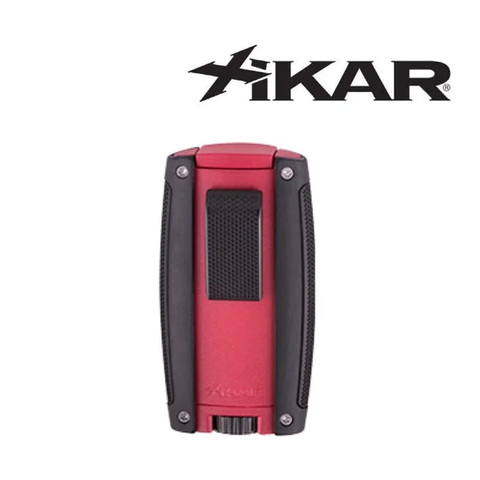 Xikar – Turismo Double Jet Lighter – Matte Red