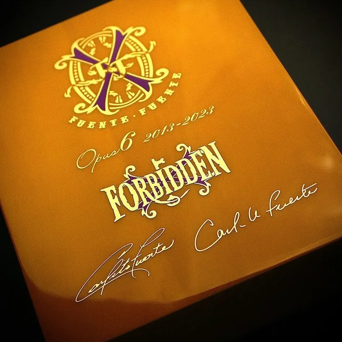 2024 Opus6 ForbiddenX Travel Humidor and Cigars
