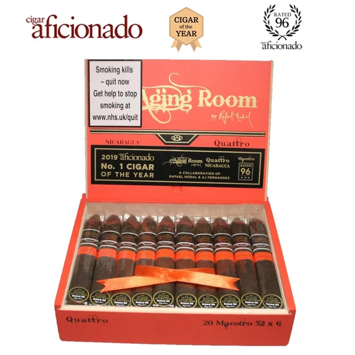 Aging Room – Quattro Nicaragua – Maestro – Box of 20 Cigars