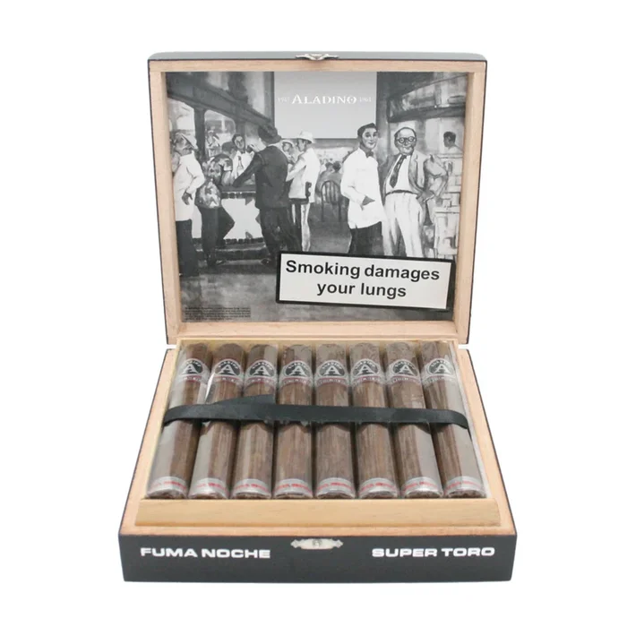 Aladino – Puma Noche Maduro – Super Toro – Box of 16 Cigars