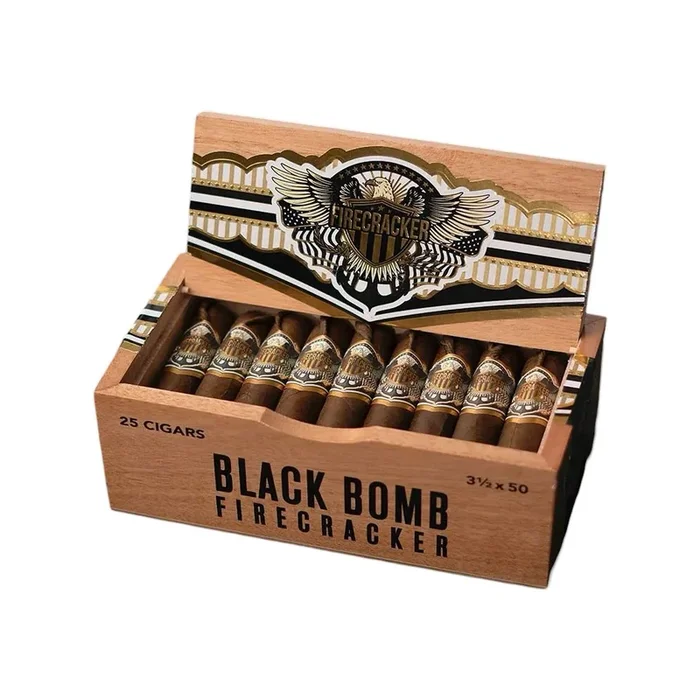 Black Bomb Firecracker Short Robusto