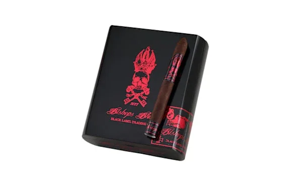 Black Label Bishops Blend Corona Larga