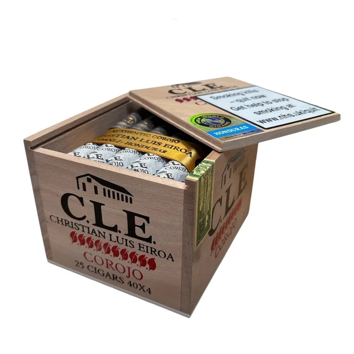 C.L.E – Corojo – 40 x 4 – Box of 25 Cigars