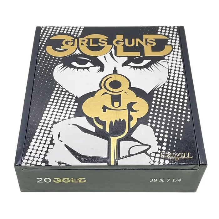 Crafted and Curated Girls Guns Gold Lancero