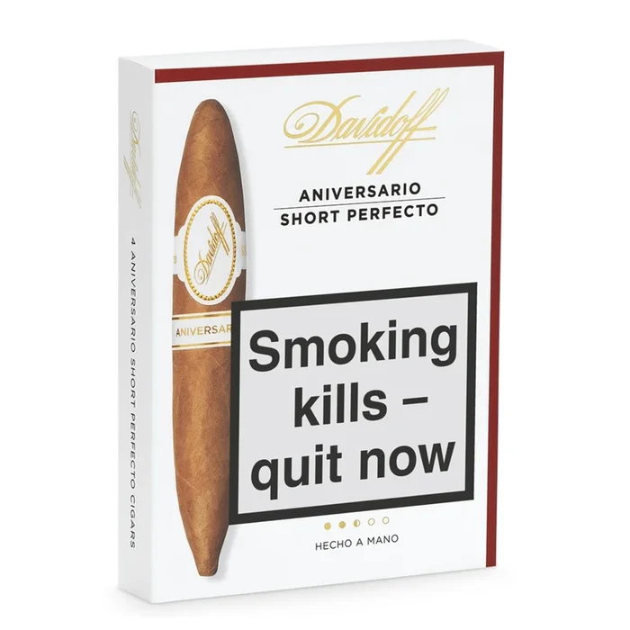 Davidoff – Aniversario – Short Perfecto – Pack of 4 Cigars