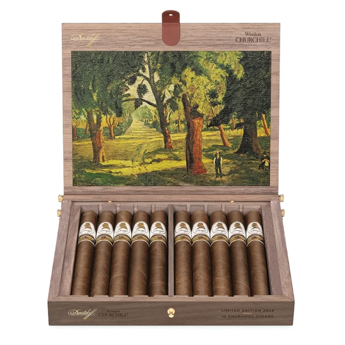 Davidoff – Winston Churchill Limited Edition 2025 – Churchill – Box of 10 Cigars