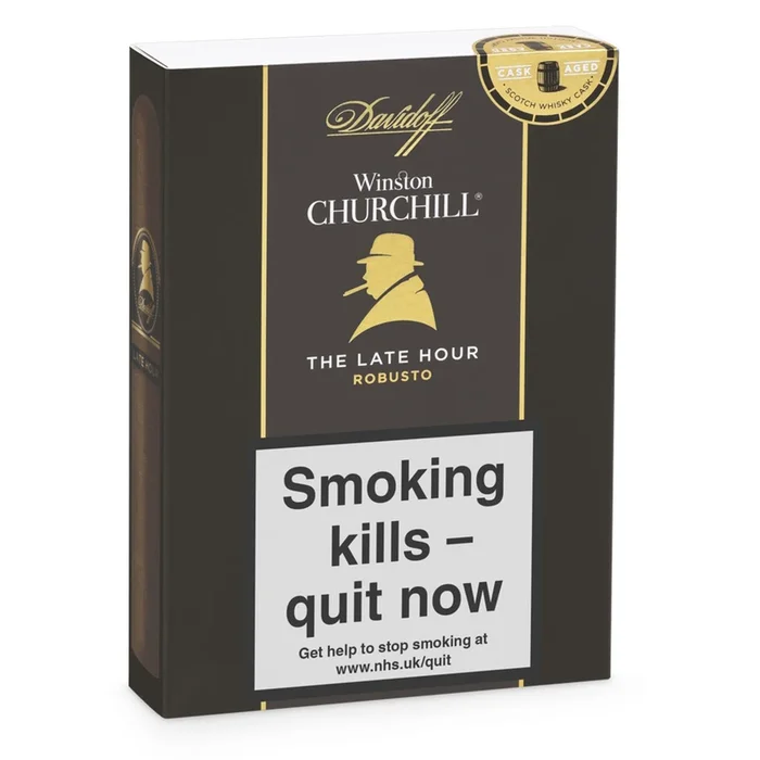 Davidoff – Winston Churchill – The Late Hour – Robusto – Pack of 4 Cigars
