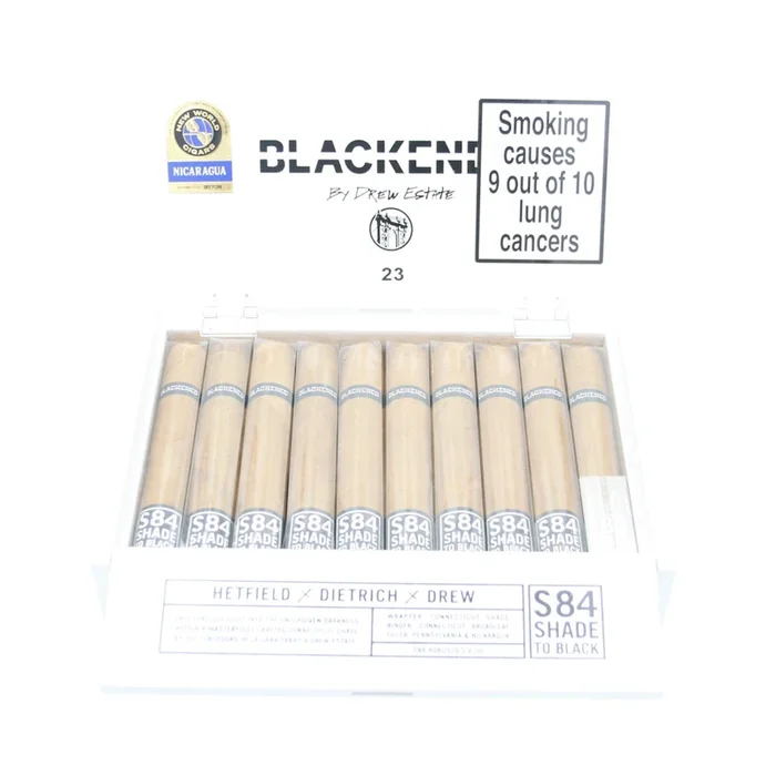 Drew Estate – Blackended S84 Shade – Robusto – Box of 20 Cigars