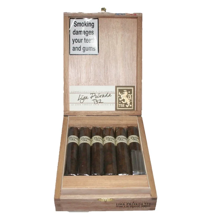 Drew Estate – Liga Privada T52 – Robusto- Box of 12 Cigars
