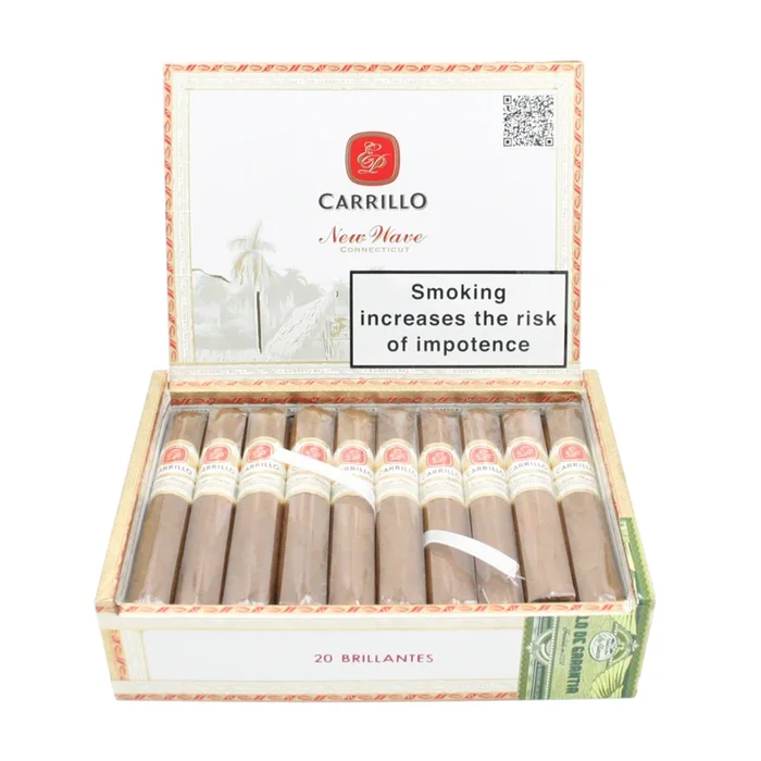 E.P. Carrillo – New Wave Connecticut – Brillantes – Box of 20 Cigars