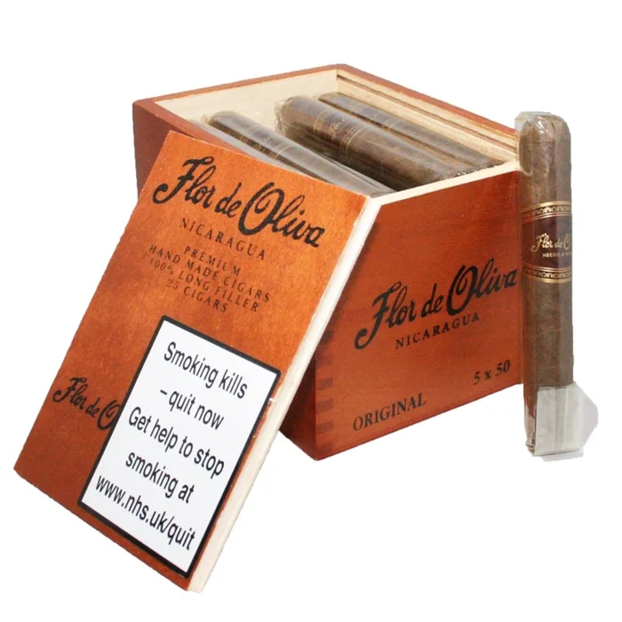 Flor De Oliva – Robusto – Box of 25 Cigars