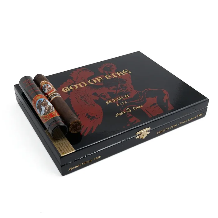 God of Fire Serie B Double Robusto Tubos